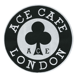 Ace Cafe ロンドン、ワッペン、刺繍、225mm
